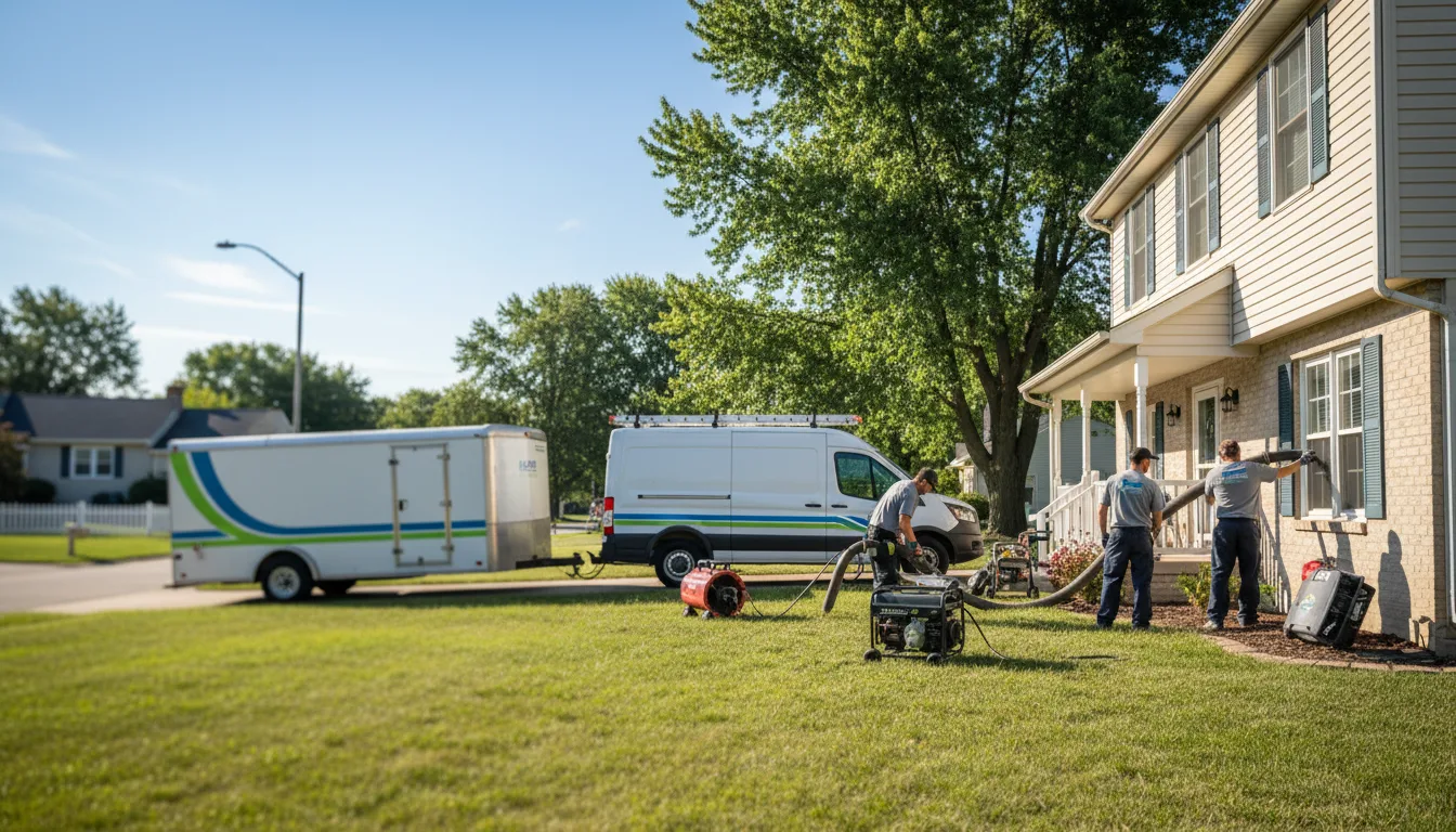 Flooded Basement Restoration And Cleanup With Repair in Elko New Market, MN near me